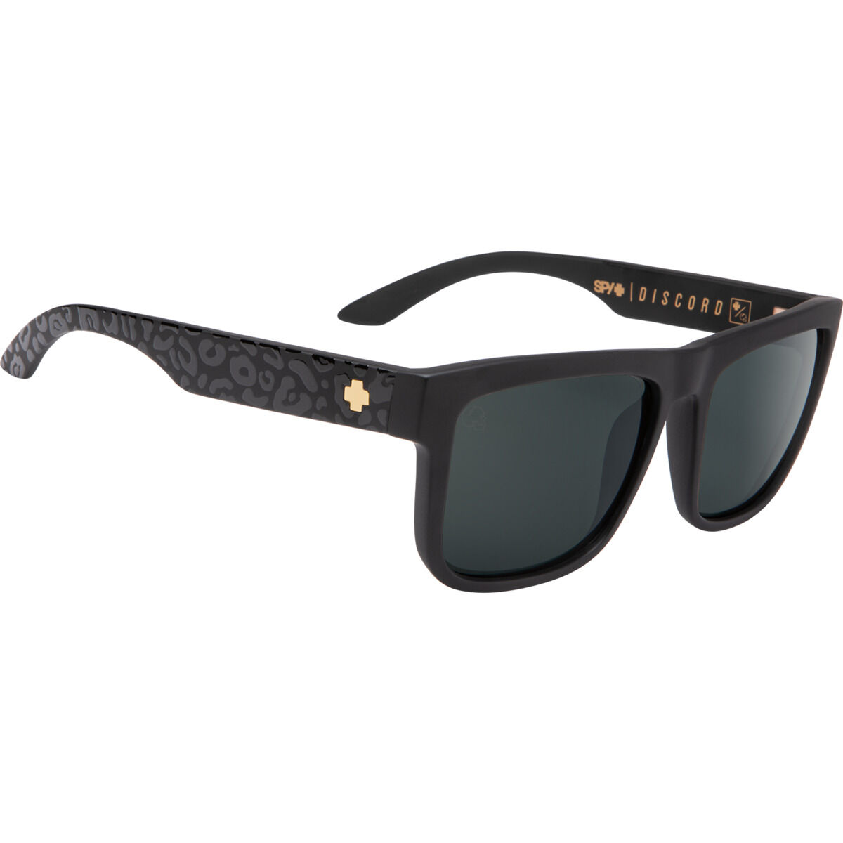 DISCORD, Matte Black Leopard-Happy Gray Green with Light Silver Mirror, hi-res image number null